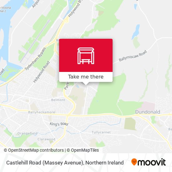 Castlehill Road (Massey Avenue) map