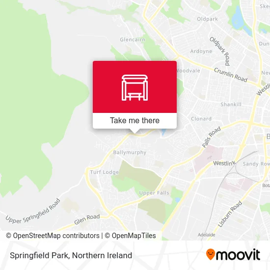 Springfield Park map