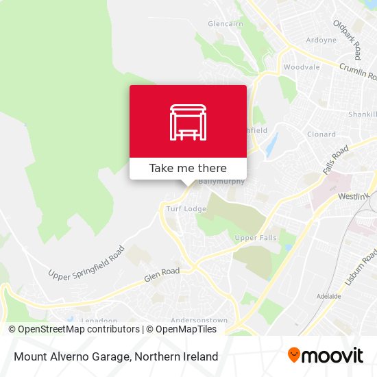 Mount Alverno Garage map