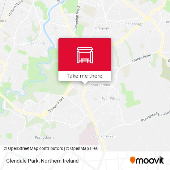 Glendale Park map