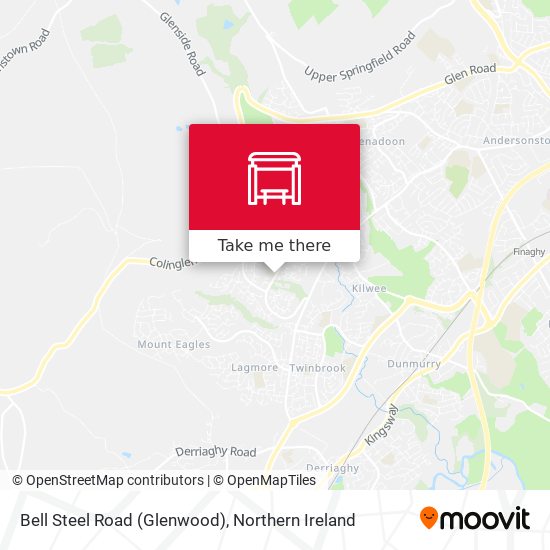 Bell Steel Road (Glenwood) map