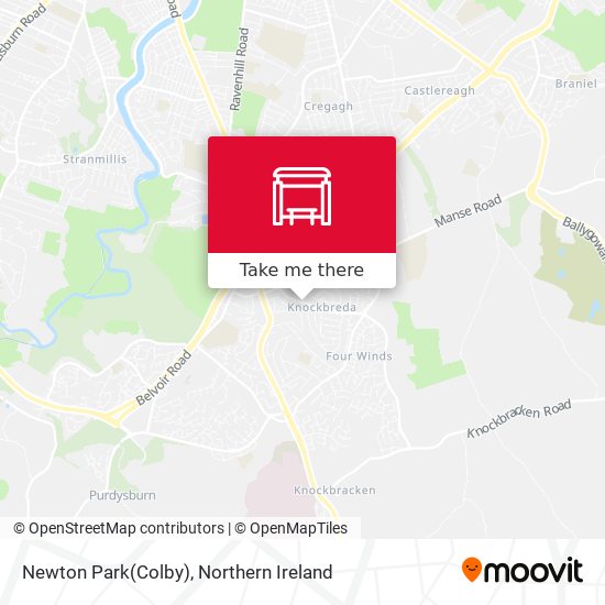 Newton Park(Colby) map