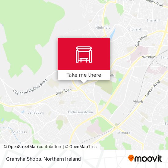 Gransha Shops map