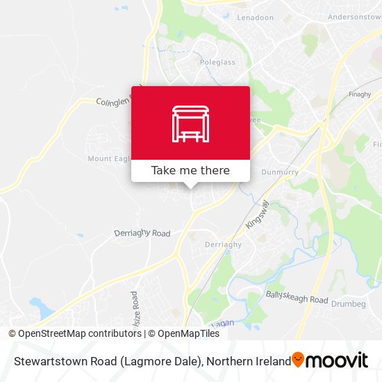 Stewartstown Road (Lagmore Dale) map