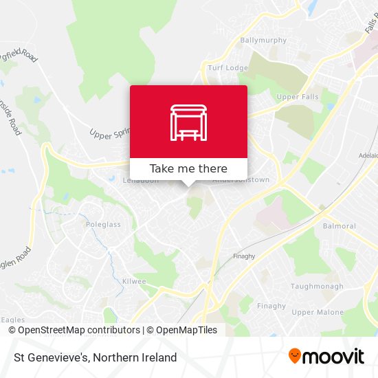 St Genevieve's map