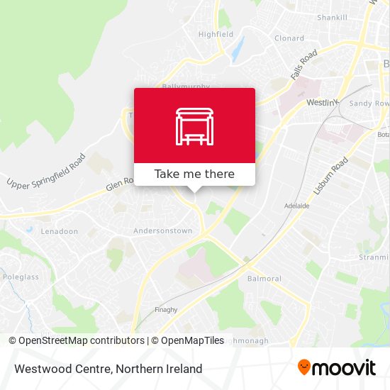 Westwood Centre map