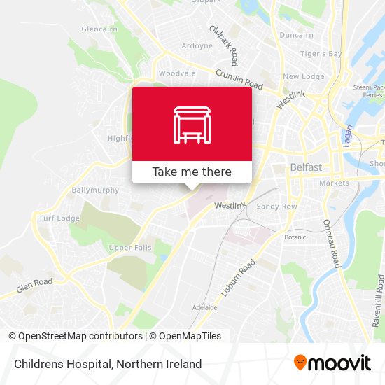 Childrens Hospital map