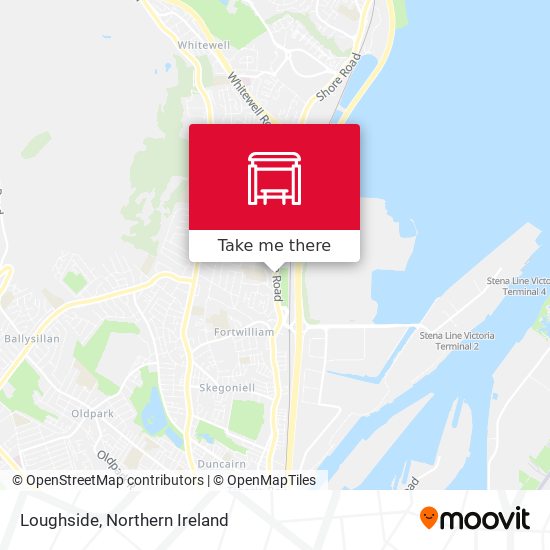 Loughside map