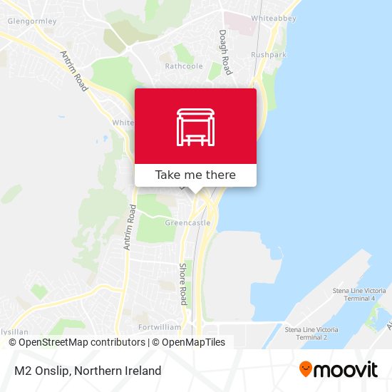 M2 Onslip map