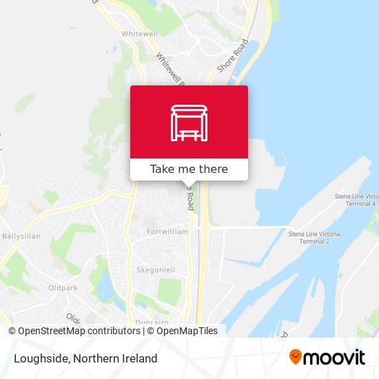 Loughside map