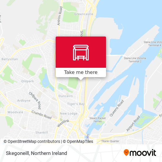 Skegoneill map