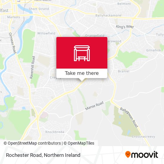Rochester Road map
