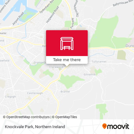 Knockvale Park map