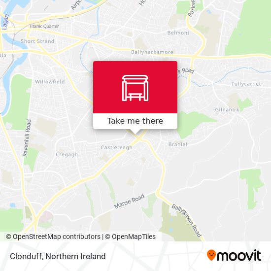 Clonduff map