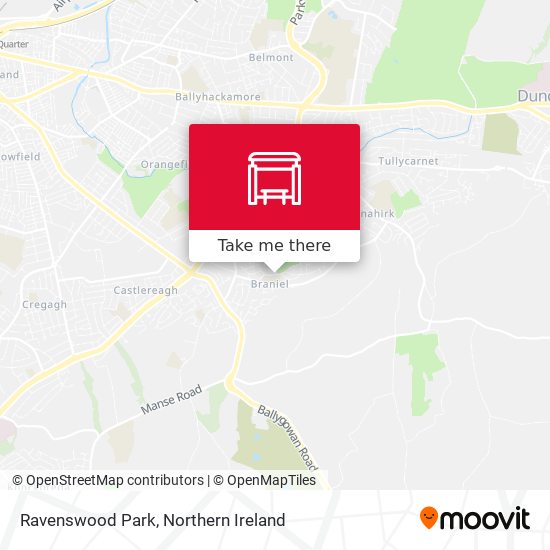 Ravenswood Park map