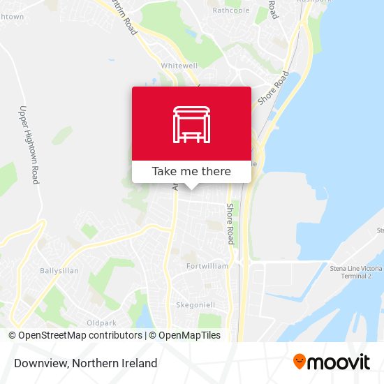 Downview map