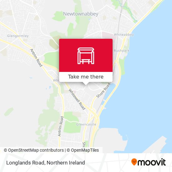 Longlands Road map