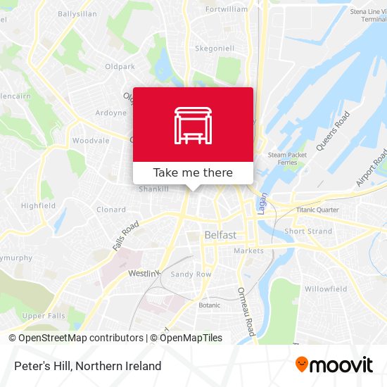 Peter's Hill map