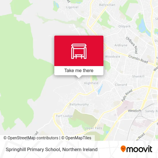 Springhill Primary School map