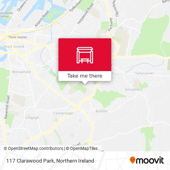 117 Clarawood Park map