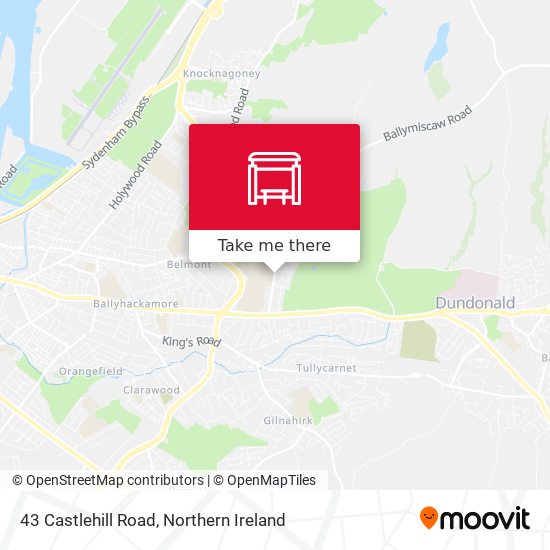 43 Castlehill Road map