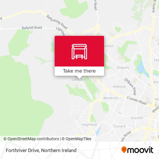 Forthriver Drive map