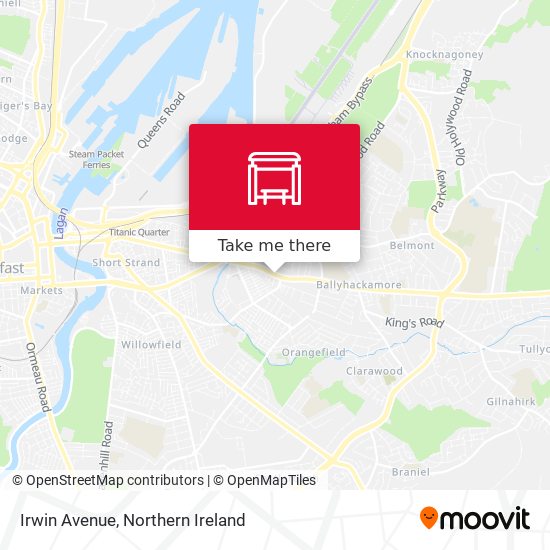 Irwin Avenue map
