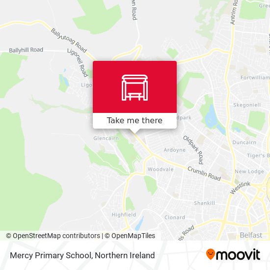 Mercy Primary School map