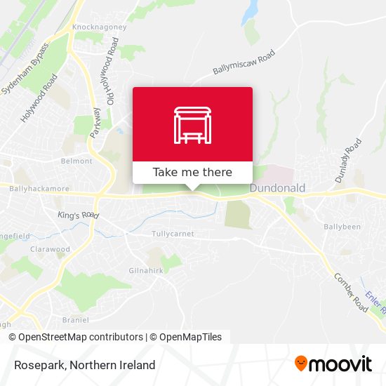 Rosepark map