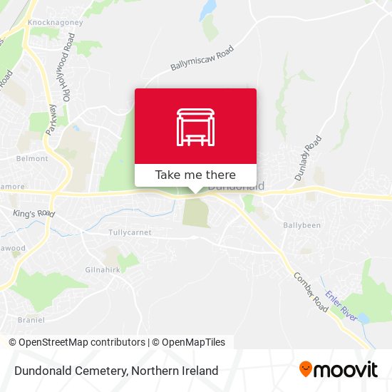 Dundonald Cemetery map