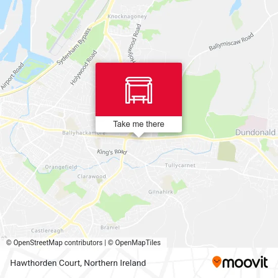 Hawthorden Court map