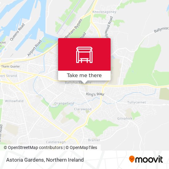 Astoria Gardens map