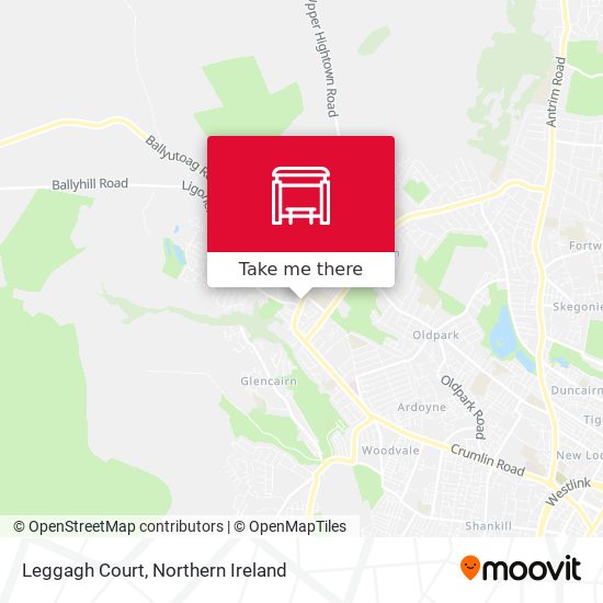Leggagh Court map