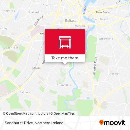 Sandhurst Drive map