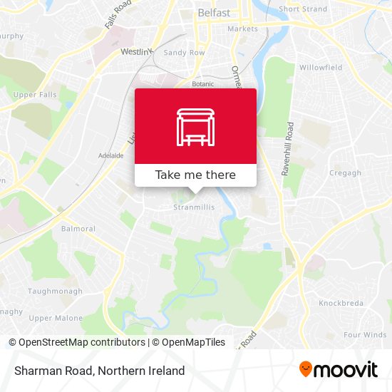 Sharman Road map