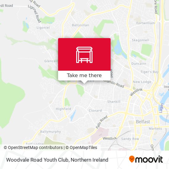 Woodvale Road Youth Club map