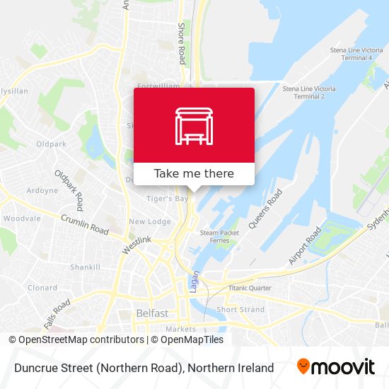 Duncrue Street (Northern Road) map