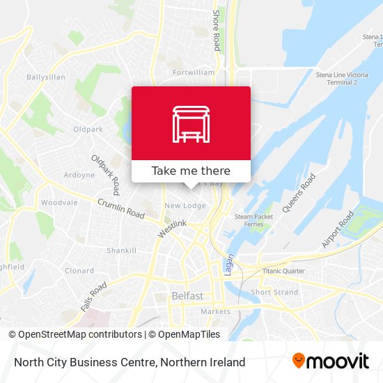 North City Business Centre map