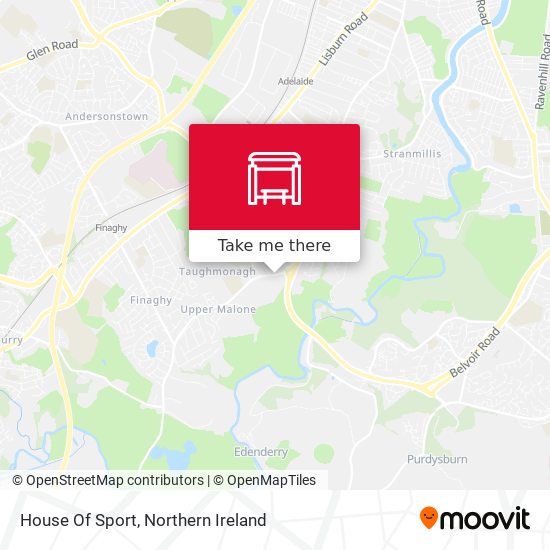 House Of Sport map