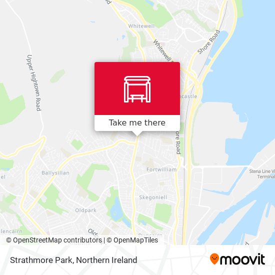 Strathmore Park map