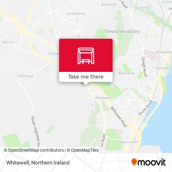 Whitewell map