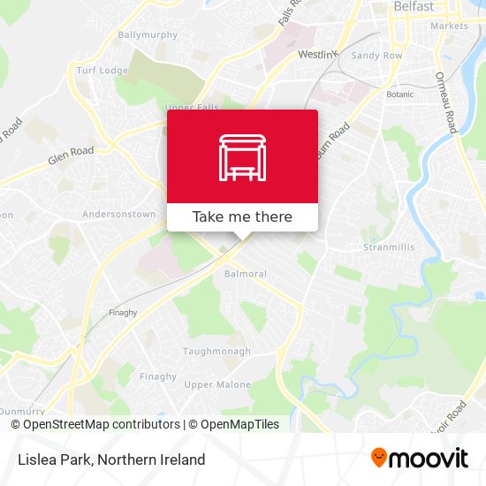 Lislea Park map