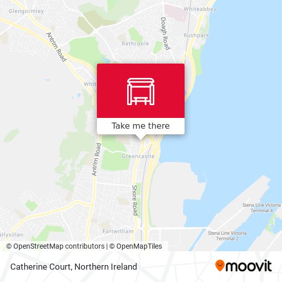 Catherine Court map