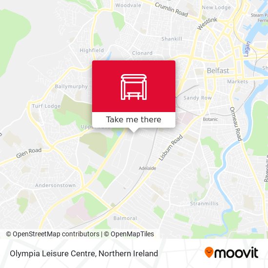 Olympia Leisure Centre map