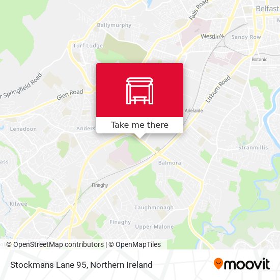 Stockmans Lane 95 map