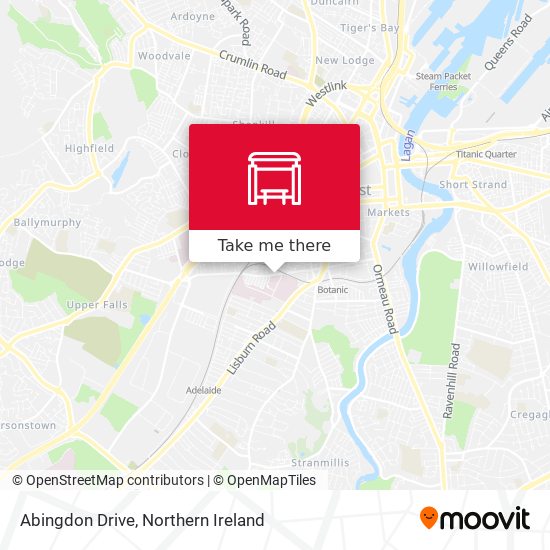 Abingdon Drive map