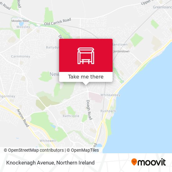 Knockenagh Avenue map