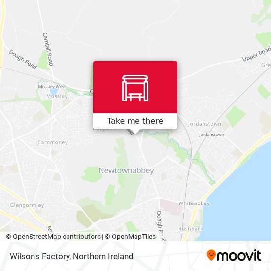 Wilson's Factory map