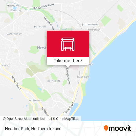 Heather Park map