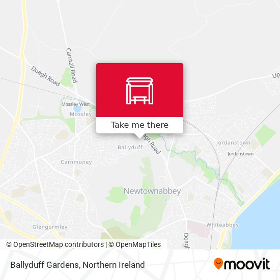 Ballyduff Gardens map